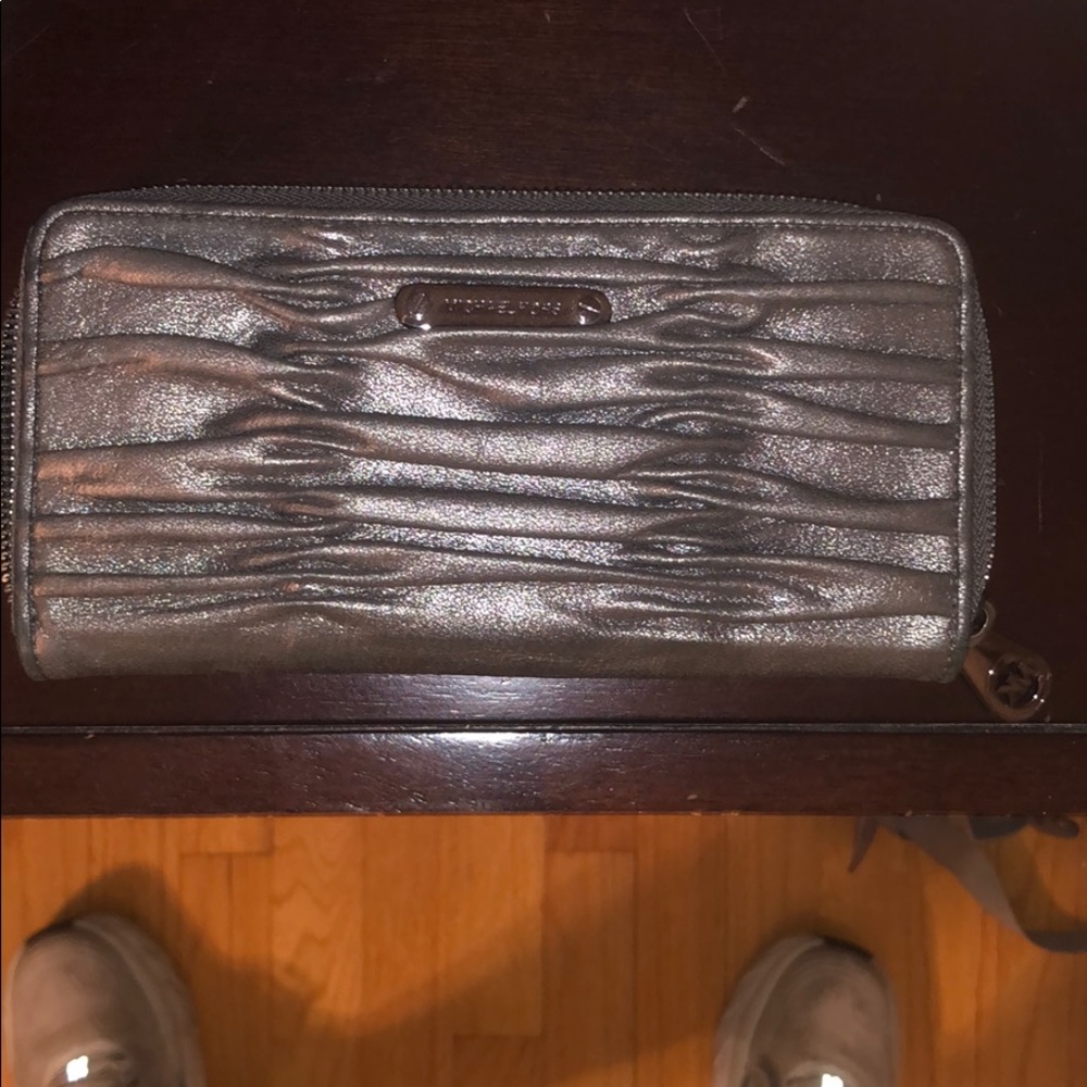 Silver Michael Kors wallet